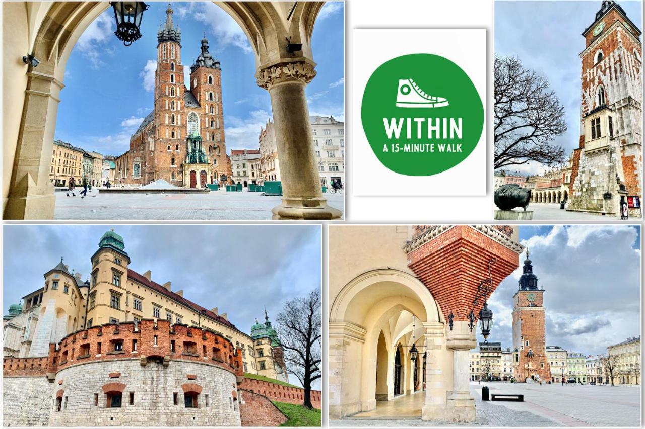 Green Apartments V2,0 #Nowy Square, Kazimierz District Krakow Ngoại thất bức ảnh